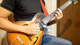 Video thumbnail for 『Over the Rainbow』56’ Gibson ES-140T - Solo Guitar by 【ギタリスト】今堀良昭の爆音チャンネル
