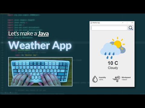 Asmr Programming Weather App Java Beginner Project Tutorial