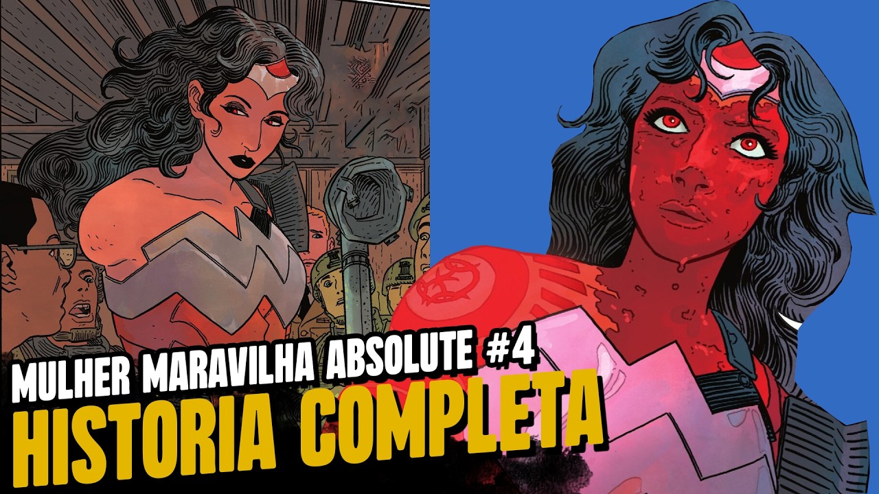 O SACRIFÍCIO DE DIANA! ABSOLUTE MULHER MARAVILHA #4 - HISTÓRIA COMPLETA