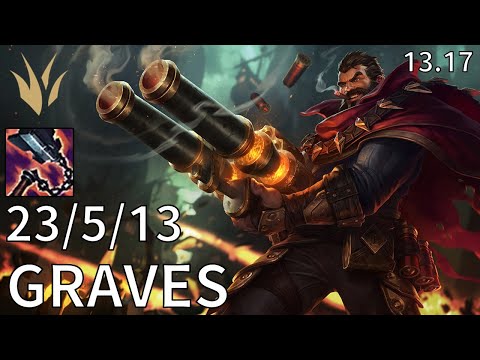 Graves Jungle vs Maokai - EUW Master | Patch 13.17