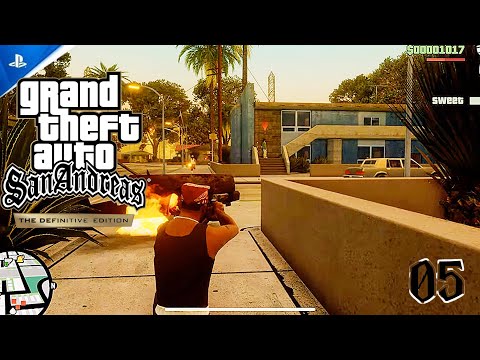 Grand Theft Auto San Andreas PS5 Gameplay – The Definitive Edition - Part 05