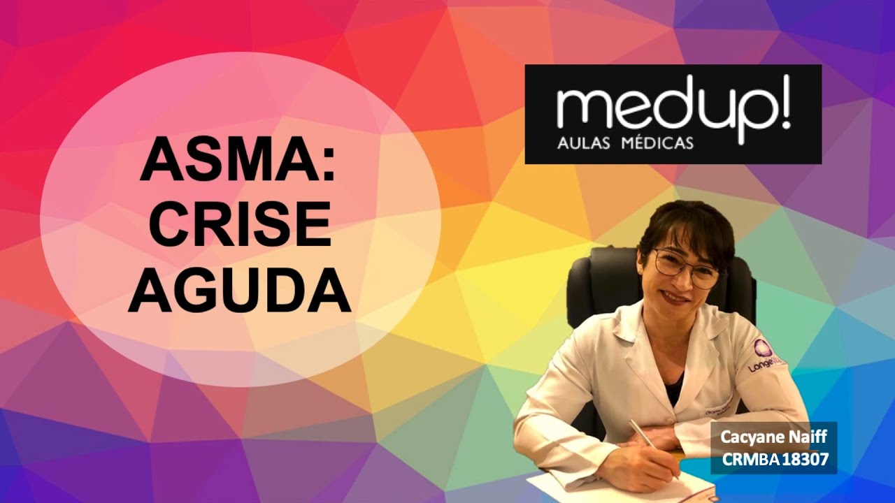 Asma: classificação e tratamento da crise aguda.