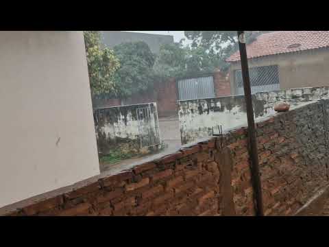 Forte chuva em Barra d Alcântara Piauí 28 12 25