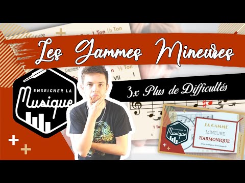 Construire les 3 Gammes MINEURES 🤔🎹