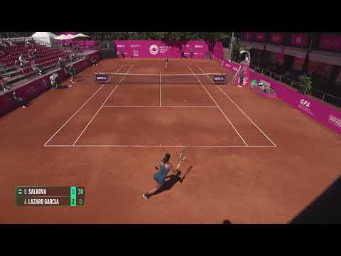 Dominika Salkova (CZE) vs Andrea Lazaro Garcia (ESP) // 2-6 6-7 // W125 Montreux // 2nd Round