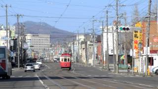 preview picture of video '函館市電　Japan Hakodate City Tram ( Street Car ) 箱館ハイカラ號 Haikara 39'