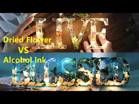 Resin Art Tutorial Amazing Table of Flowers and Epoxy