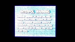 FBI Warning/Interpol Warning Screen