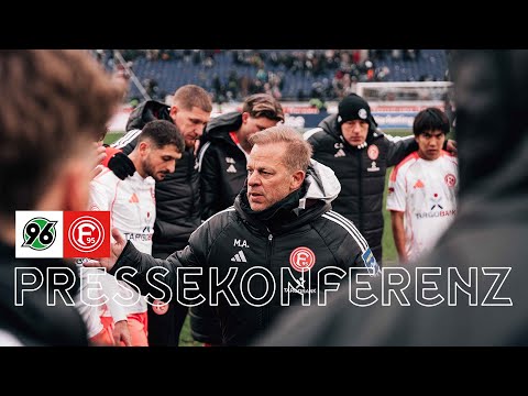 PRESSEKONFERENZ | Hannover 96 vs. Fortuna Düsseldorf 2:1 | 2025/26 | Markus Anfang nach #H96F95