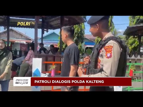 PRESISI UPDATE :  POLDA KALTENG PATROLI DIALOGIS SAMBANGI MASYARAKAT PELABUHAN RAMBANG #280424 18.00