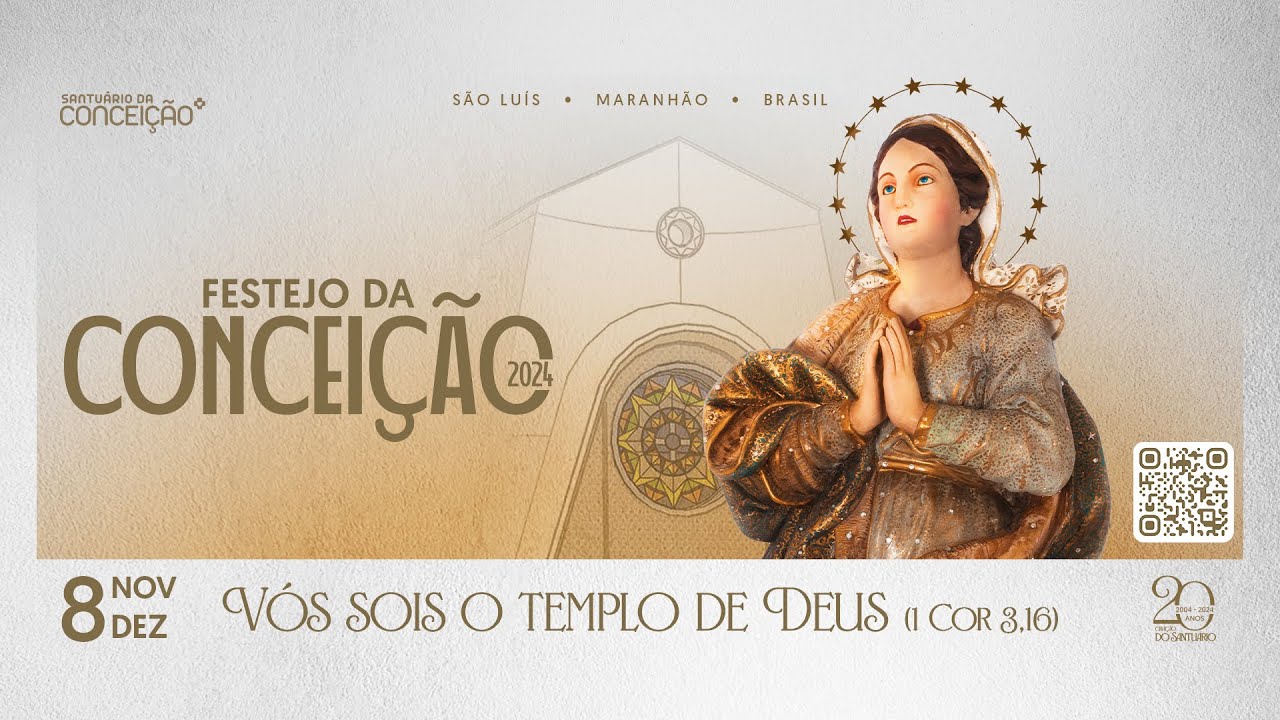 [AO VIVO] Santa Missa 05/12/2024 17h | Festejo da Conceição