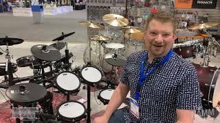 Video thumbnail for KAT KT-150 Drum Kit at  NAMM 2022 by KAT Percussion