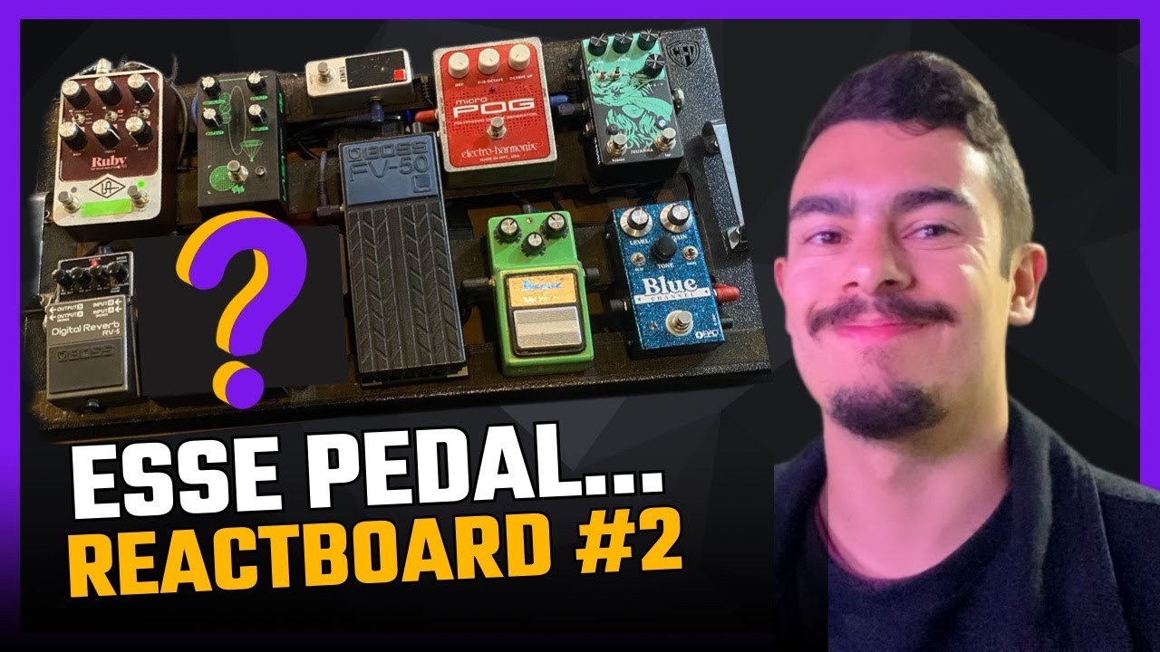 REACT PEDALBOARD dos Inscritos - Esse Pedal... ReactBoard #2