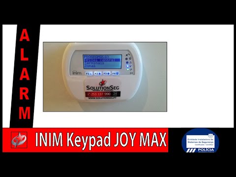 INIM Electronics ALARM Keypad JOY Max