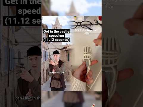 Carrera de velocidad en el castillo (11,12 segundos)