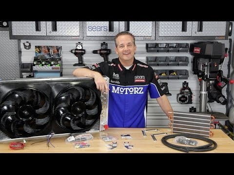 Flex-a-Lite GM Aluminum Radiator and Electric Fan, Transmission Cooler