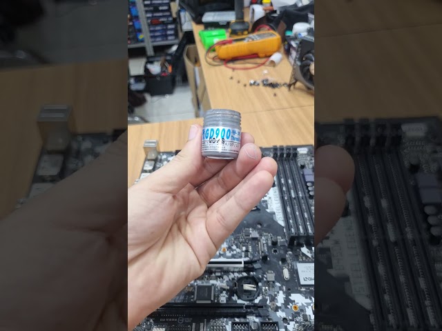 Vídeo relacionado con PYEUIFT 4 Piezas HY-510 Pasta Térmica Pasta Termica Aplicar CPU Procesador GPU PC no Conductivo