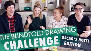BLINDFOLDED DRAWING CHALLENGE // Grace Helbig