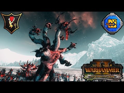 KHARIBDYSS - Dark Elves, Lizardmen, and Bretonnia - Total War Warhammer 2 Gameplay