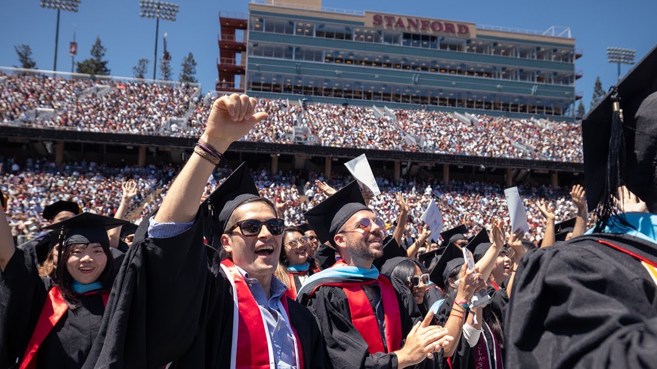 Stanford's 133rd Commencement ceremony