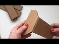 DIY 6 Beautiful Box Ideas Cardboard Ideas Paper Craft