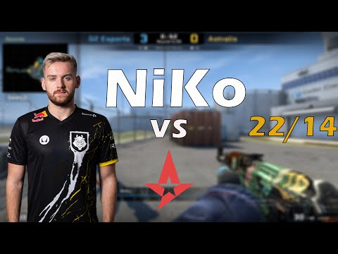 CS:GO POV Demo G2 NiKo (22/14) vs Astralis (de_nuke) @ IEM Cologne 2023