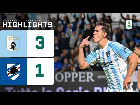 Virtus Entella-Sampdoria 3-1 | La squadra di CHIAVARI si aggiudica il DERBY | HIGHLIGHTS Serie BKT