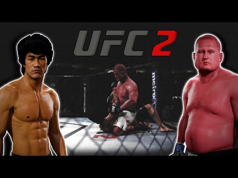 Bruce Lee vs. Nikolai Dolzhansky - EA sports UFC 2