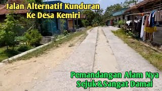 Download lagu Jalan Alternatif Kunduran Ke Desa Kemiri,Pemandangan Alam Nya Sejuk&Sangat Damai mp3