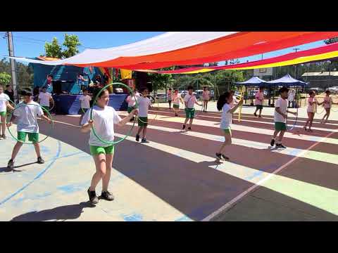 COREOGRAFÍA CON HULA HULA