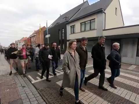 Heropening Kerkstraat Stekene