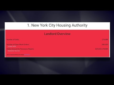 NYC Housing Authority Tops Worst Landlord List