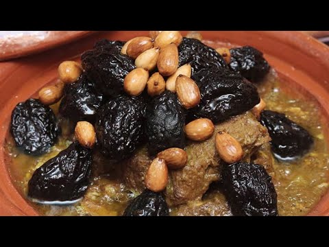 TAJÍN DE TERNERA CON CIRUELAS Receta tradicional marroquí 🇲🇦