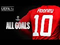WAYNE ROONEY: ALL #UCL GOALS!