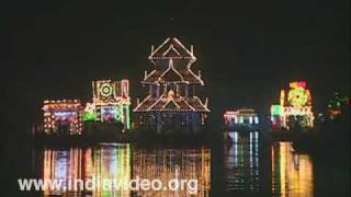 Riverside temple festival