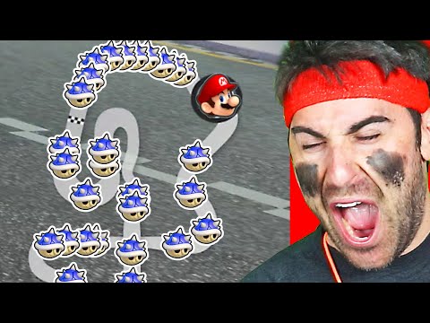REACTING TO THE MOST UNLUCKY MARIO KART MOMENTS