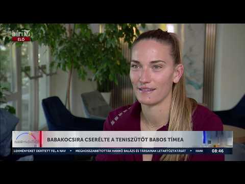 Babos Tímea babakocsira cserélte a teniszütőt - Napindító - HírTV