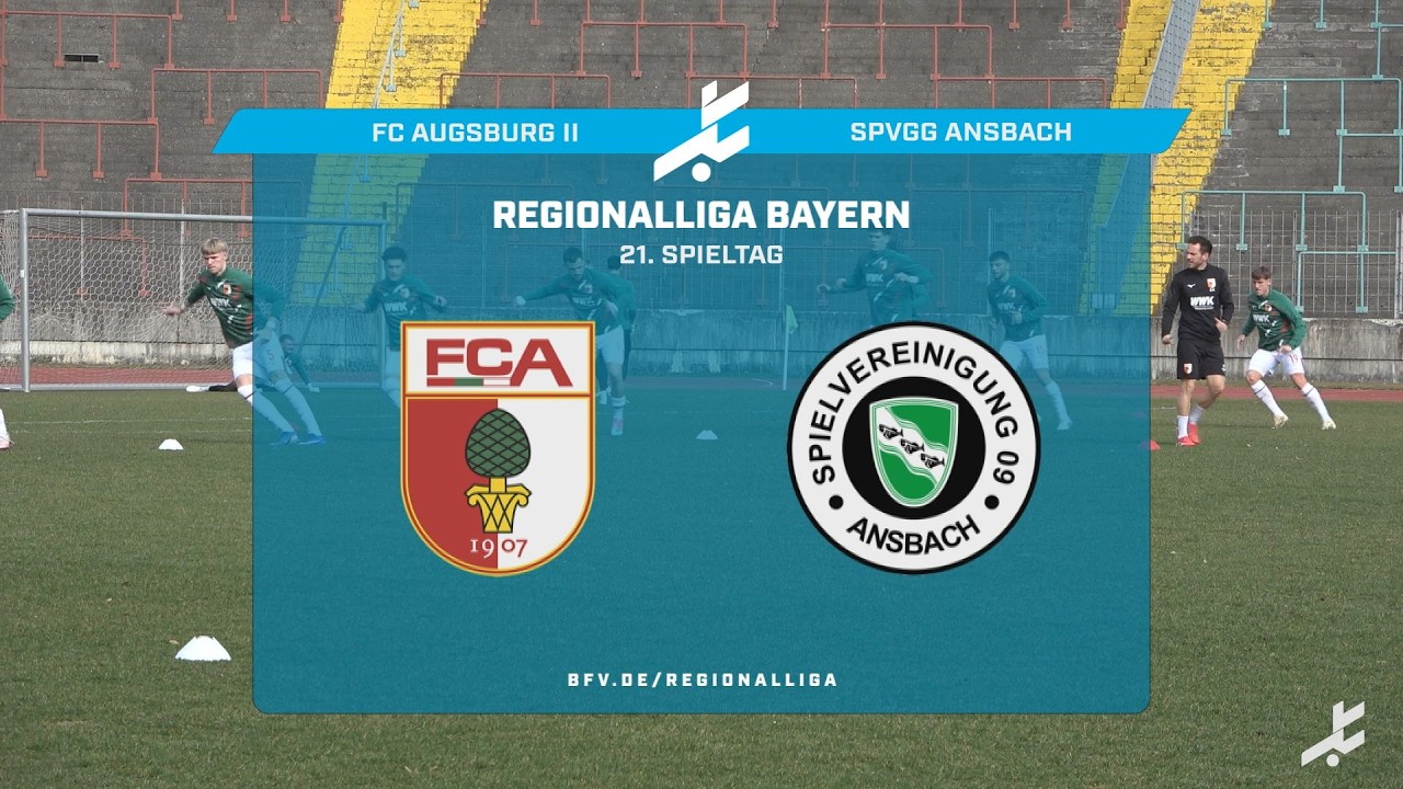 Augsburg II vs SpVgg Ansbach Highlights