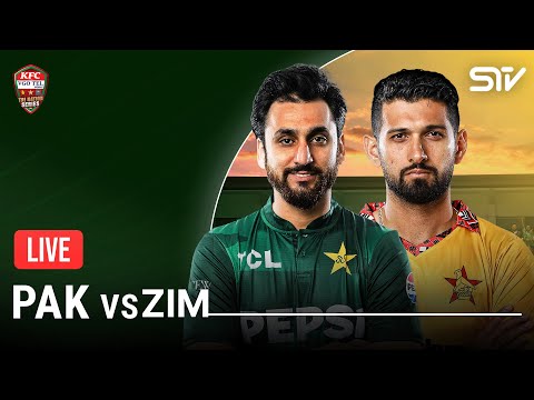 Live | Pakistan vs Zimbabwe | Match 01 | Tri Nation Series | PCB | M3W1U