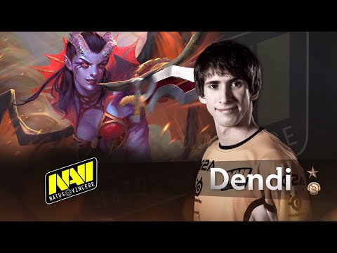 Dendi (Queen of Pain) Gameplay Dota 2