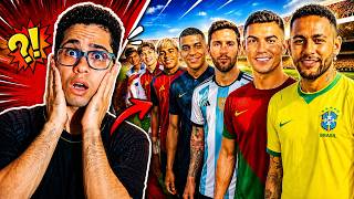 MARQUEI UM INCRÍVEL GOLAÇO DE CADA PAÍS! (REACT)