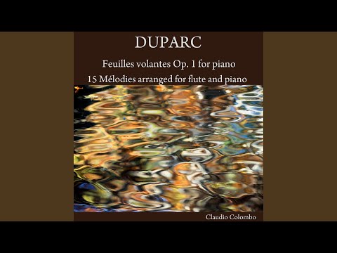 Feuilles volantes Op. 1: I. Vite et avec fraicheur
