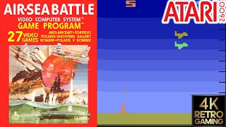 Air-sea battle Atari 2600 4k Gameplay