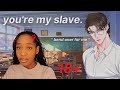 my PROFESSOR wants me to be his SLAVE?!┃ai chat 😀