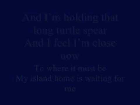 My Island Home Lyrics sung by Australian singer Christine Anu