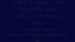 My Island Home Lyrics sung by Australian singer Christine Anu