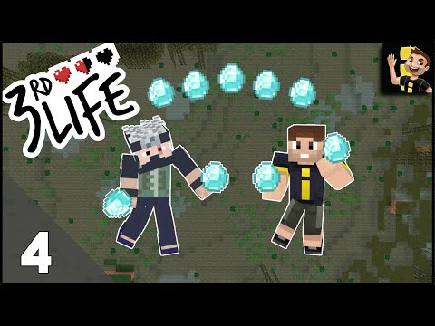 Minecraft 3rd Life SMP | Ep 04 - Farming Diamonds The Easy Way!