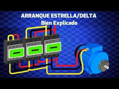 Arranque Estrella-Delta para Motores TRIFASICOS ⚡🏭 – Bien Explicado