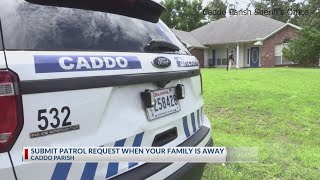Caddo Sheriff's Office offers patrol checks for families on vacation