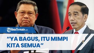 MIMPI SBY, Presiden Jokowi Tanggapi Mimpi SBY Naik Kereta Bareng Presiden ke-8 RI: Ya Bagus Itu
